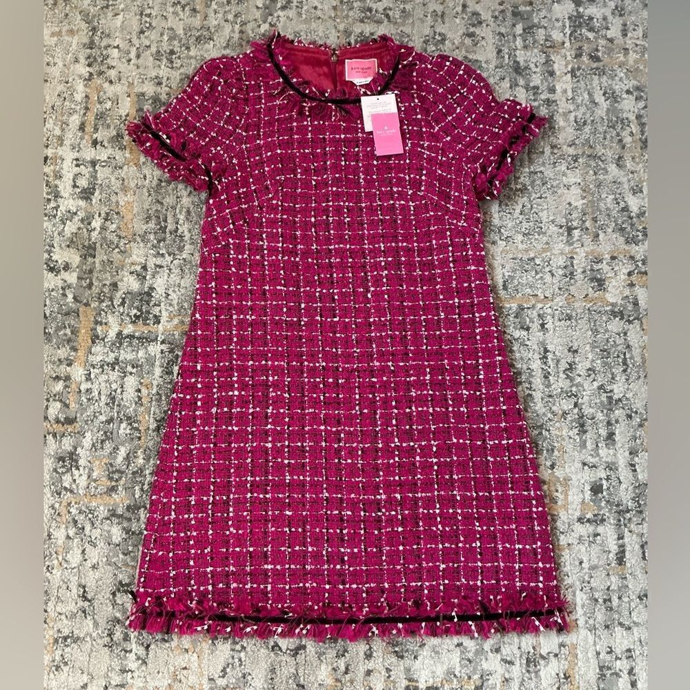 GORGEOUS KATE SPADE TWEED DRESS! NWT! SIZE 6
